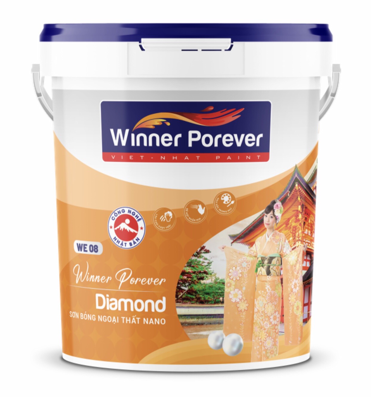 SƠN B&Oacute;NG NGOẠI THẤT NANO